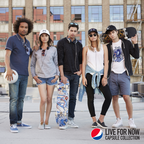 PEPSI® UNVEILS ITS FIRST-EVER GLOBAL FASHION CAPSULE COLLECTION