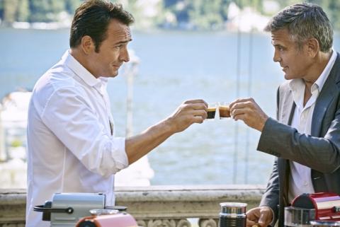 Brand Ambassador George Clooney joined by French actor and Academy Award winner, Jean Dujardin in the Latest Nespresso ‘What Else?’ campaign