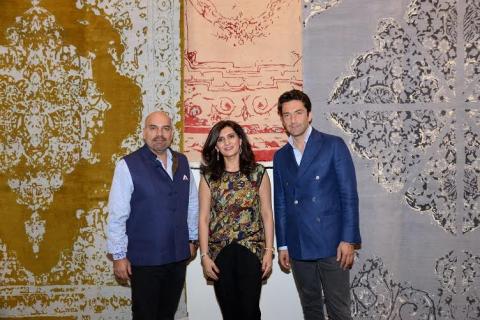 IWAN MAKTABI BRINGS TOGETHER ART, DESIGN AND RUGS IN A FUSION OF TRADITIONAL AND CONTEMPORARY