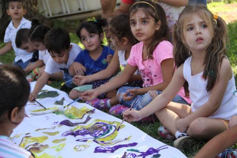 Bassma’s Families experience a Fun Day in La Sagesse public garden