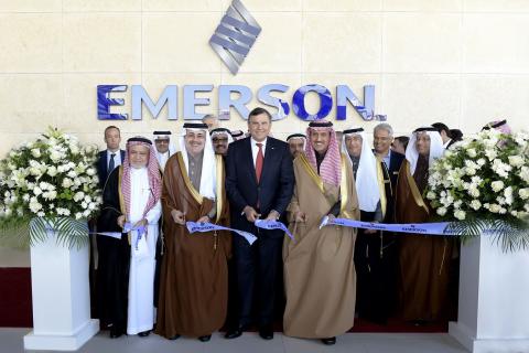 EMERSON INAUGURATES NEW FACILITY IN SAUDI ARABIA TO SUPPORT LOCALIZED INNOVATION AND TRAINING