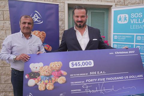 ABC Shares all the Love of its 2017 Small Bear Big Heart Christmas Campaign with SOS Children’s Villages Lebanon