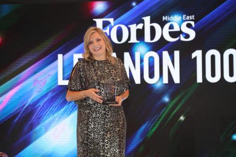 CLAUDINE AOUN ROUKOZ, FOUNDER AND CEO OF CLÉMENTINE, HONORED AT FORBES MIDDLE EAST PRESTIGIOUS LEBANON 100 EVENT